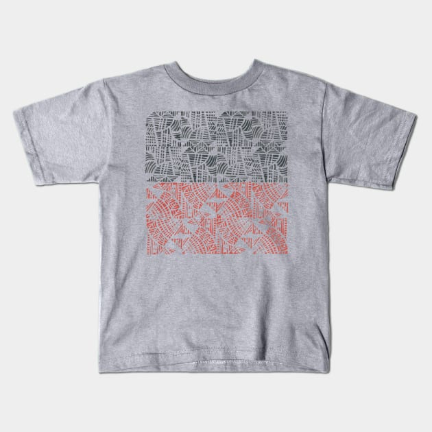 Mosaic Kids T-Shirt by alexalazarescu